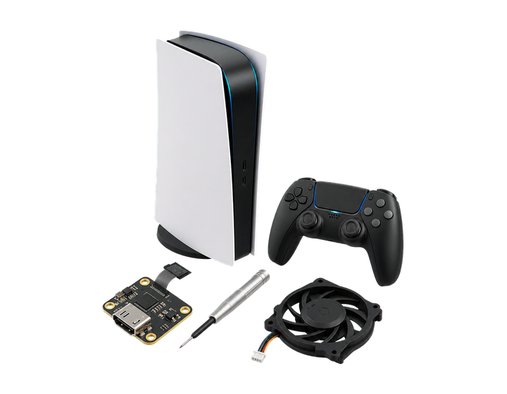 Game console, controller and repair components